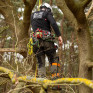 英國 Arbortec 通風型鏈鋸防護褲 AT4062(EU) Vented Chainsaw Trousers Design A Class 1 - Olive | 橄欖綠 (EU認證)